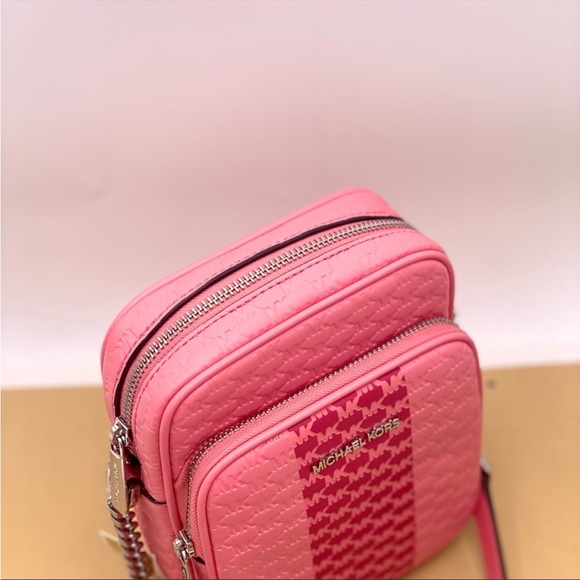 💜 MICHAEL KORS Jet Set Travel Flight Chain
Crossbody Designer Bag Pink